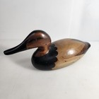 14  Ducks Unlimited Tom Taber Wood Canvasback Duck Decoy