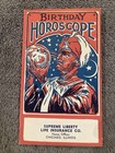 Fortune Teller With Crystal Ball Birthday Horoscope 12 Months Booklet C1948