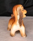 Vintage Cocker Spaniel Dog Figurine Spaghetti Confetti Japan