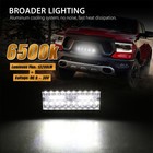 2x 7inch Led Work Light Bar Flood Spot Combo Fog Lamp Offroad Driving Atv Truck