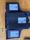 Black Tactical Vest Plate Carrier W  2 Curved 10x12 Plates   Side Plates
