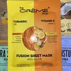5 Sheet Masks Multi Moisturizing  Coconut  Jojoba  Rosehip  Vitamin    Fusion