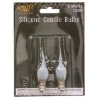 Silicone Dipped 3 Watt Clear Silicone  Bulbs 2 Pack M00951 Incandescent