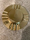 Ashtray Brass Art Deco Large Catchall Tray Dish 7 5    Ashtray Weighs 1 Lb 1 4 Oz