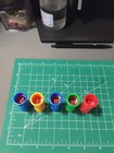 5 Vintage Heuler Lirenen My-t-siren Toy Whistles New Made w germany