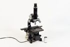 Ernst Leitz Wetzlar Microscope Vintage Leitz Microscope   Case Germany No 302180