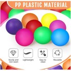 100 Pack Plastic Ping Pong Ball Multi Colored For Game party diy Arts pet Toy