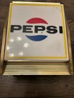 Vintage Pepsi Cola Tel A Sign Lighted 12x9 Read