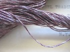 1 Hank Vintage Antique Multi silver French Metallic Thread Fly Tying Embroidery
