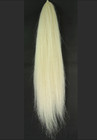 Horse False Tail Double Pure White Oz 80cm 360g False Horse Tail Extended