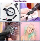 4pcs Professional Hair Coloring Kit     Hair Dye Brush Bowl Comb Mixing Tools Set
