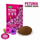 5000 Petunia Flower Seeds Mixed Color Easy Grow Garden Balcony Pot Planting