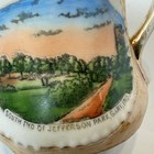 Gary  Indiana In Antique Jefferson Park Souvenir China Gold Gilded Tea Cup