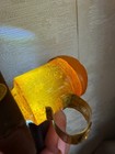 Rare Vintage Bakelite Collector s Glass   Catalin  Amber  1950s