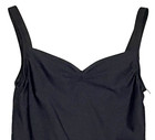 Wear Moi Faustine Leotard Bodysuit Camisole Pinch Front Black New Nwt Women L