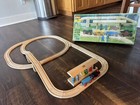 Vintage Brio  33133 Wooden Railway Platform Train Set In The Box -missing 2 Cars