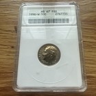 1996-w Roosevelt Dime     Anacs Ms-67-fsb     10c Coin West Point Mint Fsb