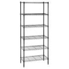 Heavy Duty Metal Wire Shelving Unit Garage Storage Rack Adjustable 4 Tier 1000lb