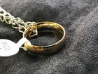 The Lord Of The Rings The One Ring Bilbo s Hobbit Tungston Ring With Chain
