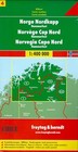 Map Of Norway North Cape Road Map  4  By Freytag   Berndt