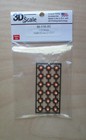 1 50 Orange Black White Plastic Traffic Cones 3d To Scale Toy Diorama Accessory
