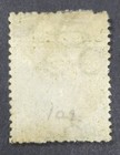 Ceylon Classic 1867 5d Yellow Olive Wmk Rev  sg66ax  - Mint  No Gum -   150