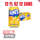 Fanta Pineapple Soda Pop Fridge Pack  12 Fl Oz  12 Pack Cans Free Shipping 