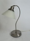 Vintage Ikea Kroby Table Lamp Brushed Metal