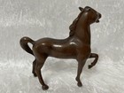 Vintage Nuart Metal Bronze Prancing Horse Statue