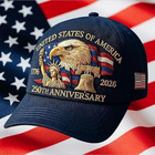 Eagle   Liberty united States 250th Anniversary Hat 250th Anniversary Usa Hat ba