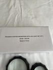 Set Of 2 Led Lighted Hand Held Magnifiers Excellent Working Condition Never Used