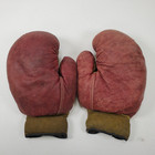 Vintage 30s 40s All Leather Youth Boxing Gloves 10 