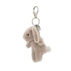 Jellycat Bashful Beige Bunny Bag Charm Tiny 3 5  Plush Lovey