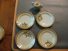 Vintage Child s Peach Lustreware Tea Set 14 Pieces- Japan 