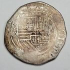 1570-1598 Mexico Silver Cob 4 Reales Assayer O Scarce Early Type 13 26g  j217