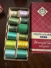 Coats   Clark   s Ont Box Of 12 Sewing Thread Spools