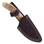 Theboneedge 6  Full Tang Bone Handle Hand Made Skinner Hunting Knife With Sheath
