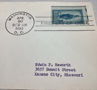 1950 Washington Sesquicentennial Fdc Pentarts  Cachet Scott 990 Statue Freedom