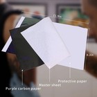 Professional Tattoo Transfer Stencil Paper A4 Thermal Carbon Sheets For Clear 