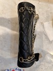 Chanel Black Quilted Flap Shoulder Bag Cc Logo Gold Chain Turn Lock