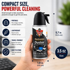 Dust-off Electronics Compressed Air Duster     Pc Keyboard Cleaner Spray