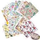 20 Pack Decoupage Napkins Floral Napkins Flower Cocktail Paper Decorative Toi   