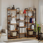Bookshelf  Bookshelves And Bookcases  5 Tiers Bookshelf With Baffles  Large Book