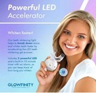 Teeth Whitening Kit  Led Light  35  Carbamide Peroxide  3 Gel Syringes  Tray New