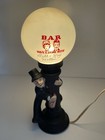 Vintage 11    Drunk Hobo Charlie Chaplin Light Pole Bar Lamp Have A Drink  Tested
