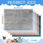 5 Pcs Waterproof Guinea Pig Blankets Washable Small Animal Pee Pad Pet Blanke   