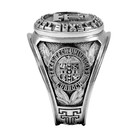 Texas Tech University Ring 925 Sterling Silver Class Ring Double T Men   s College