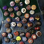 Pick Any 10 1  Industrial Buttons - Stigmata Al Jourgensen Revco Wax Trax