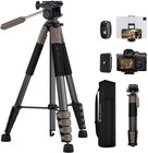 K f Concept 75  Lightweight Camera Tripod Travel Dslr Tripods For Phone Camera
