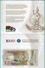 Vanuatu 1000 Vatu 2020 Unc  new - Polymer   Commemorative 40th W folder   Low  